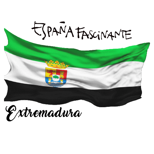 Via De La Plata Flag Sticker by España Fascinante for iOS & Android | GIPHY
