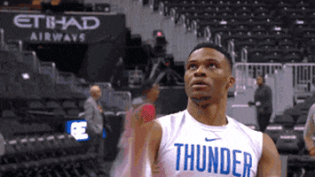 russell westbrook flex GIF by NBA