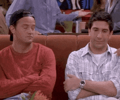 friends friends friends tv the one with joeys interview GIF