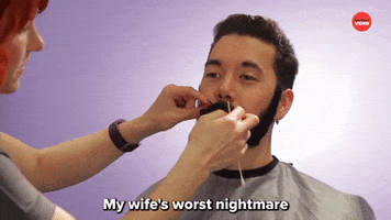 Beard Wife GIF by BuzzFeed
