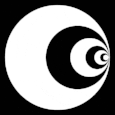 moon spiral GIF by Kilavaish