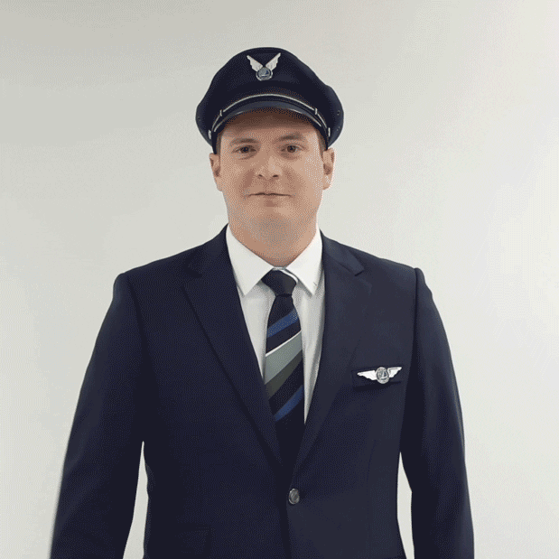 Sure Thing Captain GIF by Alaska Airlines