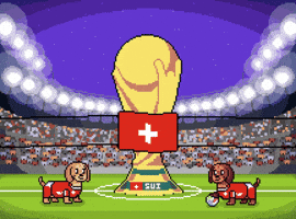 World Cup Football GIF by Abstract HotDogs