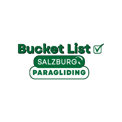 Tandemflug Sticker by Salzburg Paragliding