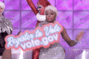 Politics Register To Vote GIF by RuPaul's Drag Race