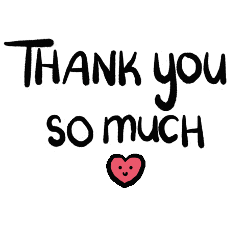 Thank You So Much Sticker for iOS & Android | GIPHY