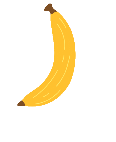 Banana Eating Sticker by Michelle Jarni Photography and Video
