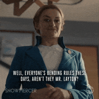 Alison Wright Hospitality GIF by Snowpiercer on TNT