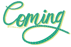 Coming Sticker