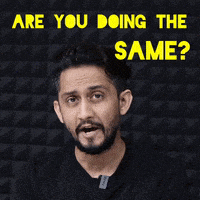 Are You Doing The Same GIF by Digital Pratik