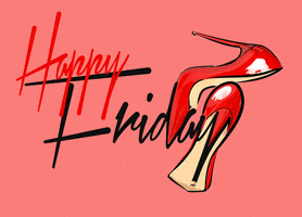 High Heels Friday GIF by Hilbrand Bos Illustrator
