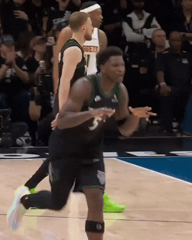 Celebration Nba GIF by Minnesota Timberwolves