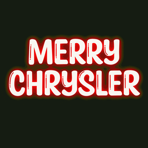 Christmas Merry Chrysler GIF by Deadlyie