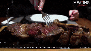 Rib Eye Restaurant GIF by Meating Steakhouse