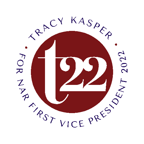 Sticker by Tracy Kasper For NAR First Vice President 2022