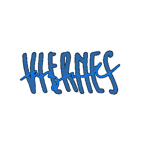 Viernes Azul Sticker