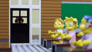 monsieurcaron simpsons lego brickfilm monsieurcaron GIF