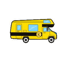 Motorhome Sticker by Kamell