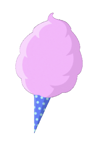 Cotton Candy Pensacola Sticker