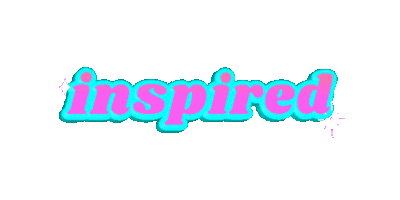 Inspired Sparkle Sticker