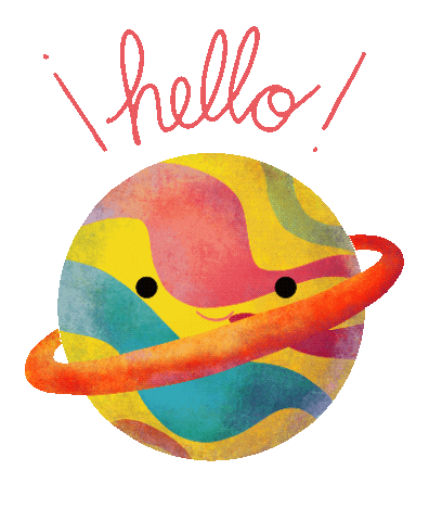 Happy Planet Sticker