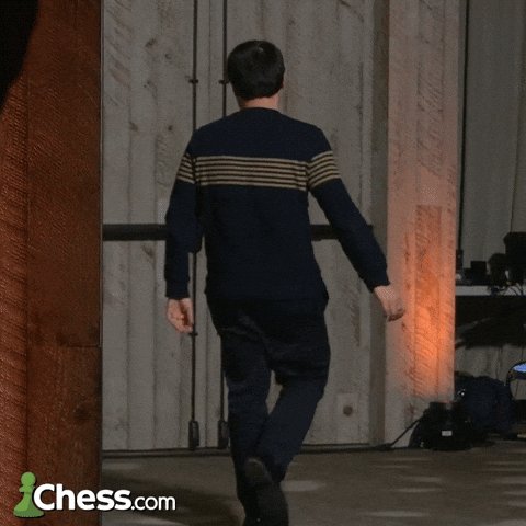 Walking Away Whatever GIF by Chess.com