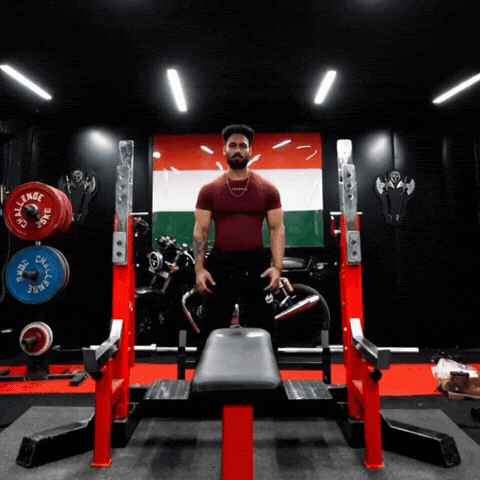 Bodybuilder Mannu GIF