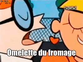 dexters laboratory omelette du fromage GIF