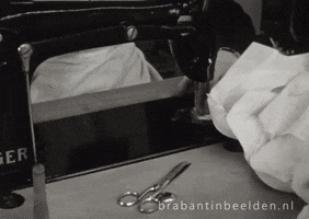 Sewing Machine GIF by Brabant in Beelden