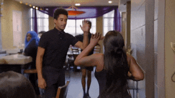 high five soul food GIF by WE tv