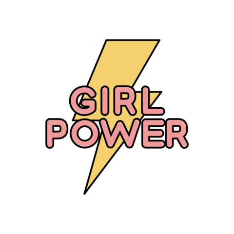 Girl Power Sticker for iOS & Android