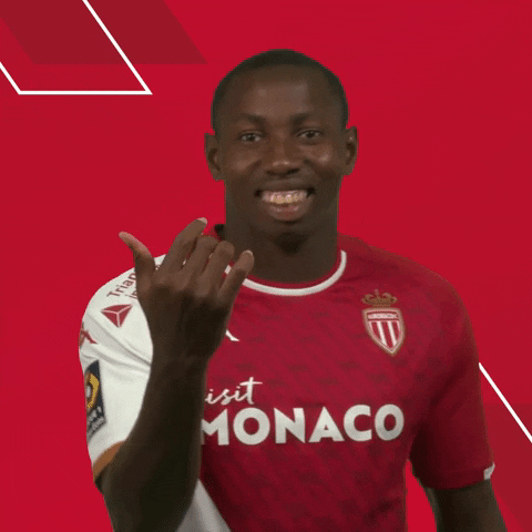 Football Celebration GIF by AS Monaco