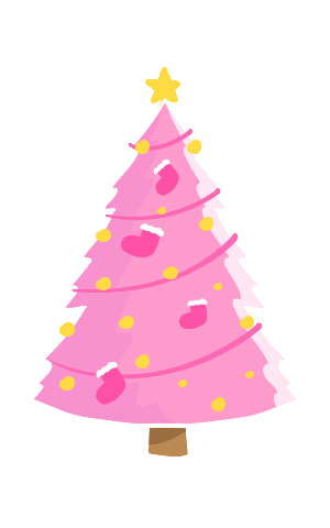 Christmas Tree Sticker by Social Babes Co