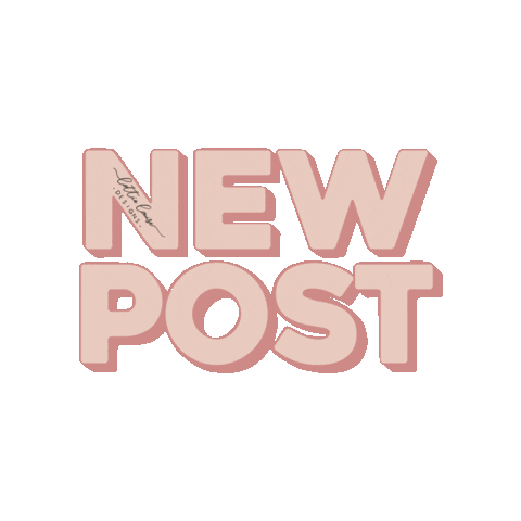Pink Post Sticker