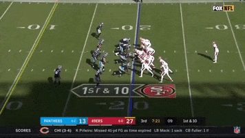 2019 Sf Vs Car Wk9 Sde Trap Run Wdebo Samuel GIF