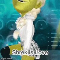 Shrek Meme Ogre Monster Dance Making Face GIF