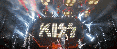 Rock N Roll GIF by KISS - Find & Share on GIPHY