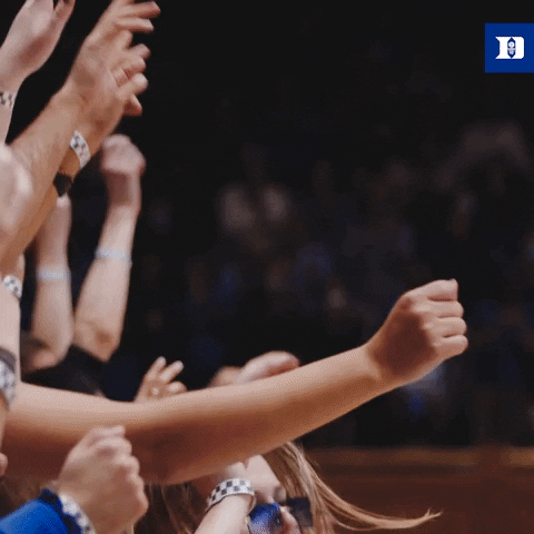 Lets Go Sport GIF by Duke Men's Basketball