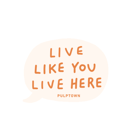 Orlando Speechbubble Sticker by Pulptown