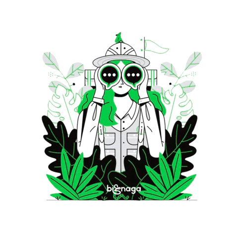 Adventure Explore Sticker by Biznaga