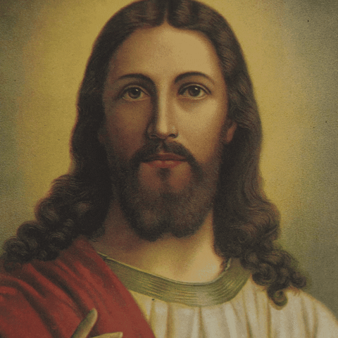 Seeing Jesus Christ GIF by Marcel Katz / The Art Plug