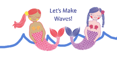 Mermaid Swimming Sticker by BBLittles