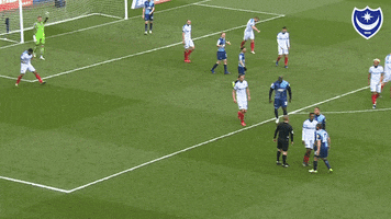 celebrate wycombe wanderers GIF by Portsmouth Football Club