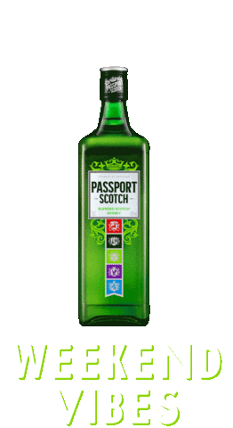 Passport Scotch Sticker