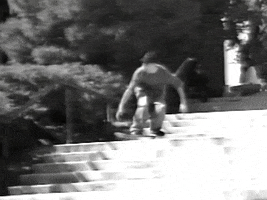 Black And White Skate GIF by Beastie Boys