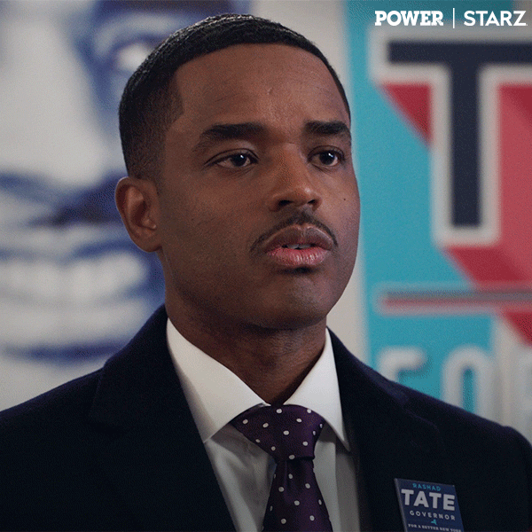 Confused Larenz Tate GIF by Power