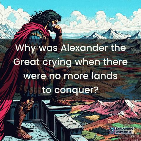 Alexander The Great Greatness GIF by ExplainingWhy.com