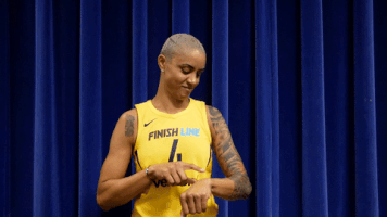 candice dupree basketball GIF by Indiana Fever
