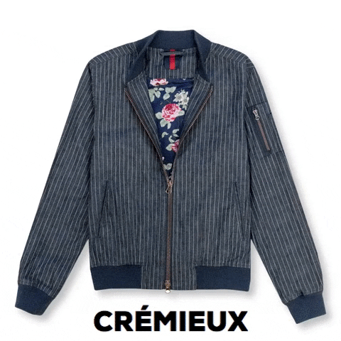 Cremieux party fashion flower fall GIF