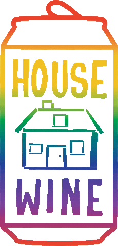 Original House Wine Sticker